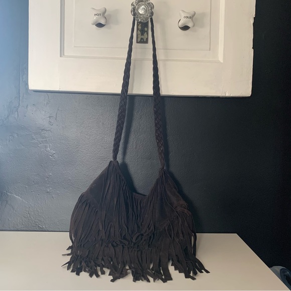 JJ Winters Suede Fringe Bag - Picture 9 of 16